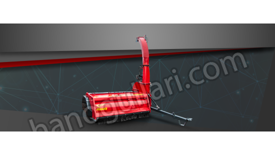 Çift Kıyım Ot Silaj Makinesi Double Chop 2100