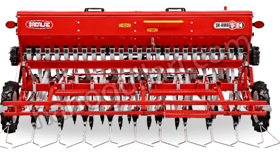 Universal Combined Seed Drill with Gearbox Spring Axe Tine