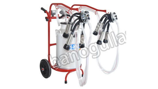 SSSA Sabit Sistem Sağım Arabası - Alüminyum