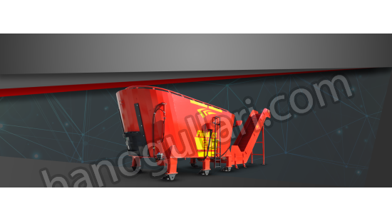 20 m3 Double Auger Stationary Mixer Feeder | FMVS 20 |