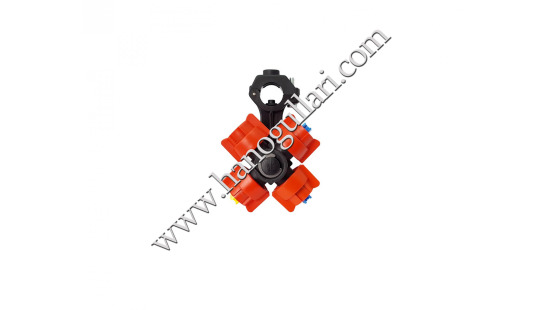 4 Head Stoppered Plastic Field Nozzle