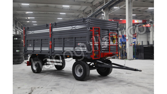 COR-CD-T13-Double Axle Tipping Agricultural Trailer
