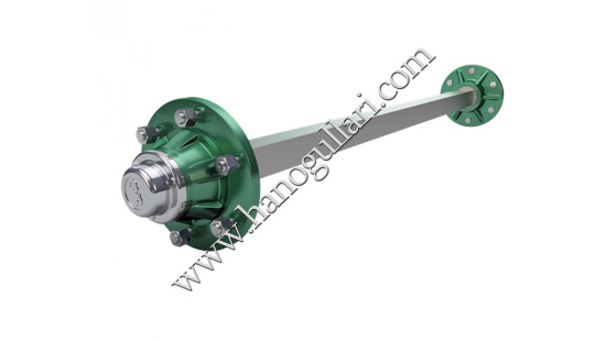 Brakeless Axle