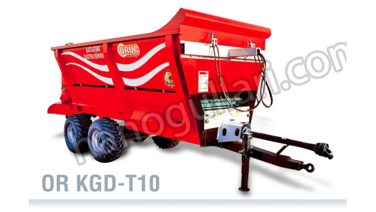 OR KGD-T10 Katı Gübre Dağıtma Römorku