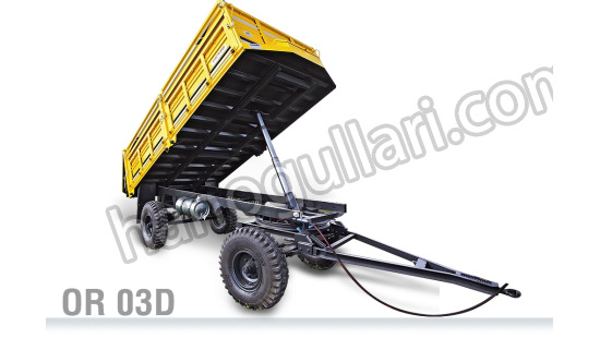 OR 03D Double Add Double Axle Trailer