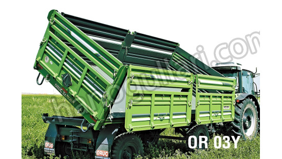 OR 03D - 03Y Double Axle and Three Side Tipping Trailers