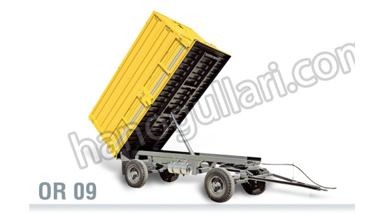 OR 09 Double Axle Straw and Silage Container