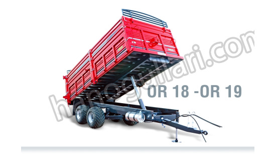 OR 18 / OR 19 Double Axle Tandem System Trailer