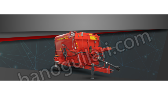 8 Cubic Meter Double Auger Horizontal Mixer Feeder | FMHII 8 |