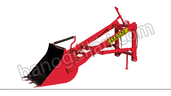 Extended Soil Loading Scoop