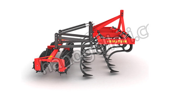Tiller - 2 Rows Cultivator Double Roller Combination ( goose-footed)