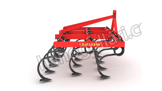 Tiller - 3 Rows Cultivator (15 foot goose-footed)