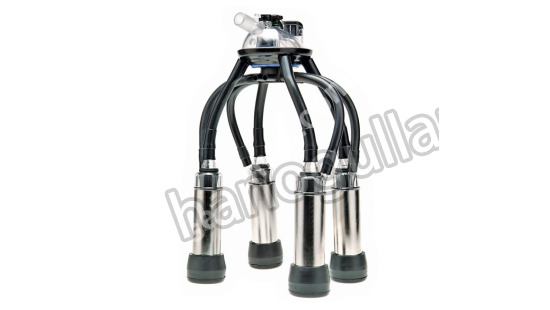 240 CC Milking Cluster, Short Rubber Liner