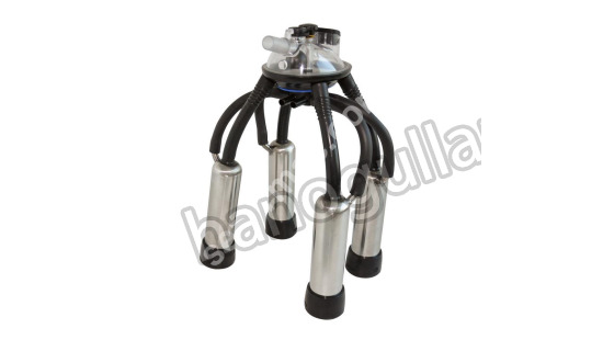 240 CC Milking Cluster, Solid 103 Rubber Liner