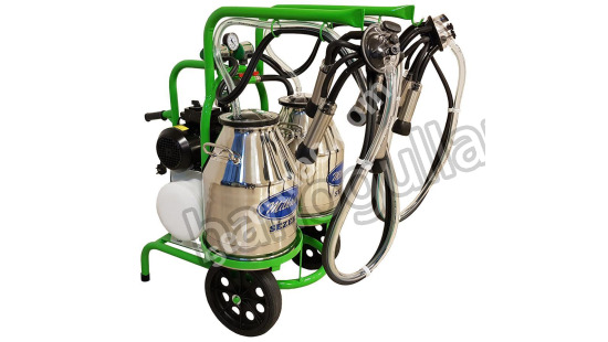 MİLKKAR SSM-2 with 2 Milking Heads, 2 Buckets