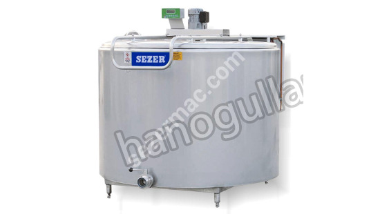Dikey Tip Süt Soğutma Tankı 1500 lt.