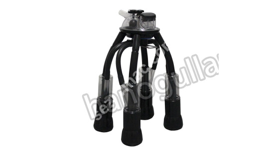 240 CC Milking Cluster, 102 Rubber Liner PVC Covered