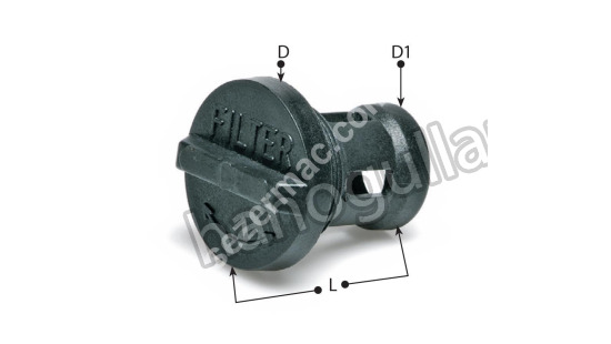 VAKUM POMPA FİLTRE TAPASI (PVC)