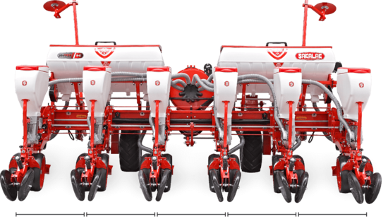 Pneumatic Precision Planter (Hydraulic Shifting / Disc Type)