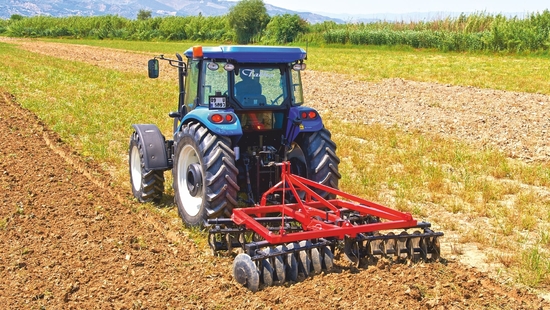 Mounted X Type Disc Harrow