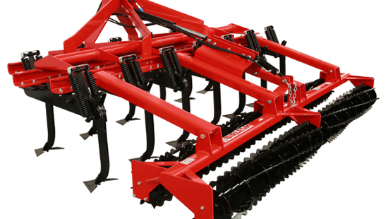 Super 3 Chassis Lux Vertical Spring Cultivator with 70x30 Legs