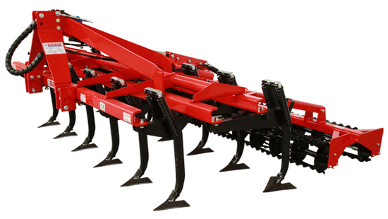 Super 3 Chassis Lux Vertical Spring Cultivator with 70x30 Legs