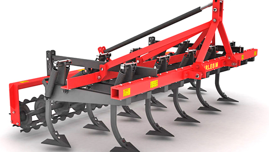 Heavy Vertical Covering Chassis Cultivator Single Row Rotary Harrow Combination