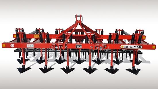 Cultivator With Eztension Spring