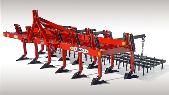 Cultivator With Eztension Spring