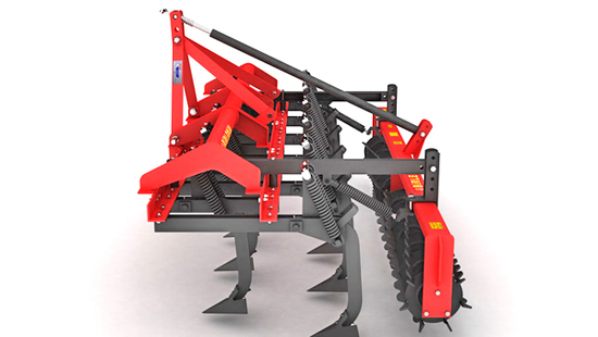 Lightweight Vertical Tubular Cultivator Single Row Rotary Harrow Combination