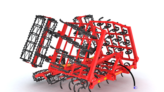 S Type Light Cultivator - Folding