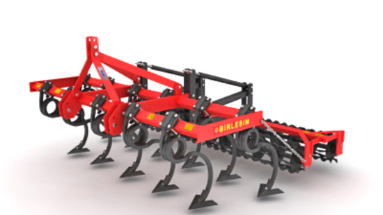 Tiller - 2 Rows Cultivator Double Roller Combination ( goose-footed)