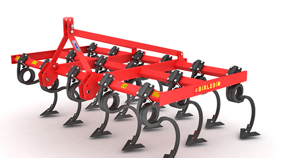 Tiller - 3 Rows Cultivator (15 foot goose-footed)