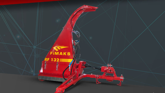 Tek Kıyım Ot Silaj Makinesi RF 132