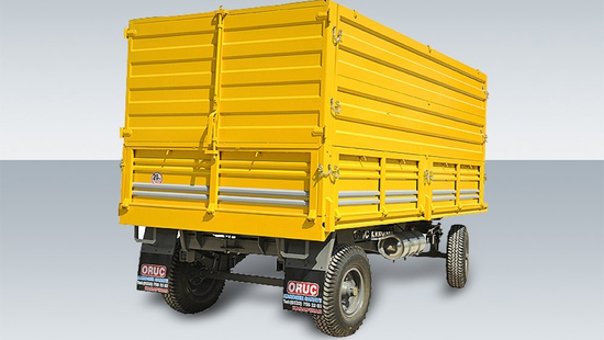 OR 09 Double Axle Straw and Silage Container