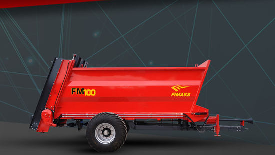 10 Ton Katı Gübre Dağıtım Römorku | FMGR 10 |