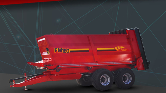 18 Ton Katı Gübre Dağıtım Römorku | FMGR 18 |