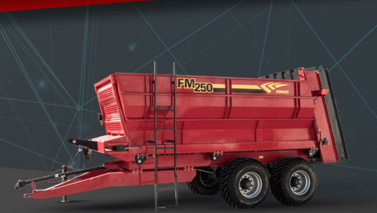 25 Ton Katı Gübre Dağıtım Römorku | FMGR 25 |