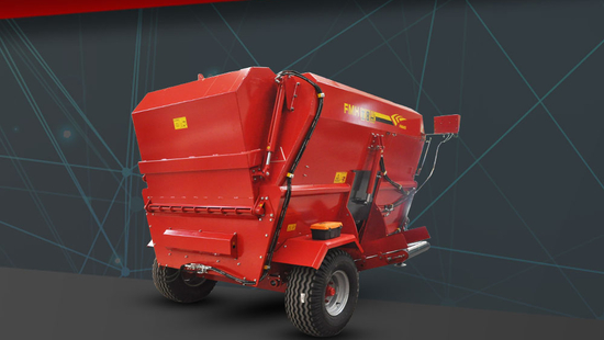 8 Cubic Meter Double Auger Horizontal Mixer Feeder | FMHII 8 |