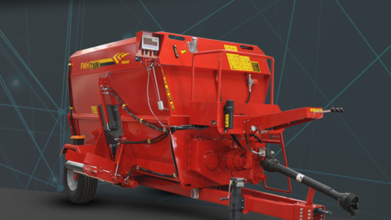 10 Cubic Meter Double Auger Horizontal Mixer Feeder | FMHII 10 |
