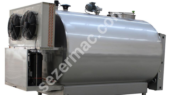 Yatay Tip Süt Soğutma Tankı 2000 Lt.