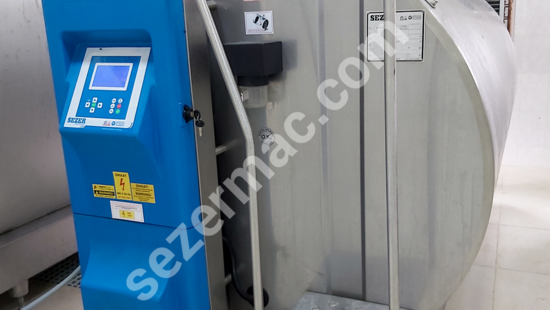 Yatay Tip Süt Soğutma Tankı 2000 Lt.
