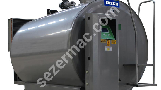 Yatay Tip Süt Soğutma Tankı 6000 Lt.