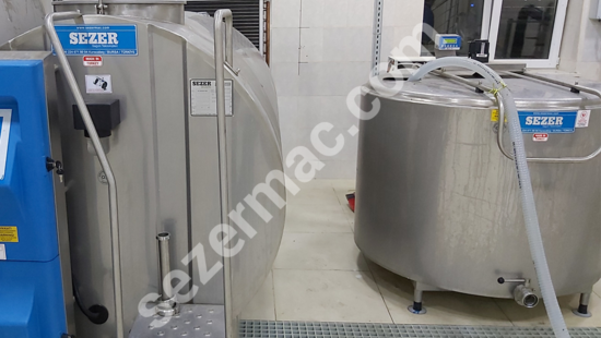 Dikey Tip Süt Soğutma Tankı 300 lt.