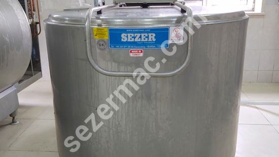 Dikey Tip Süt Soğutma Tankı 500 lt.