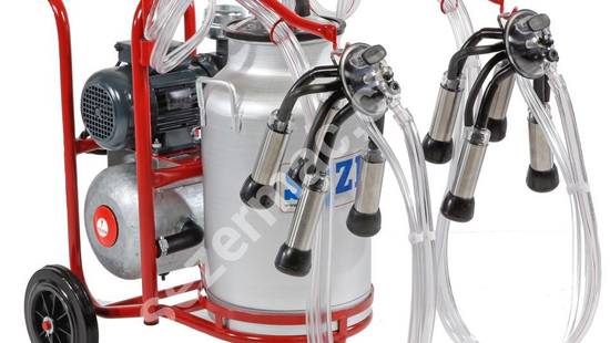 PLS 2/1 with 2 Milking Heads, 1 Bucket
