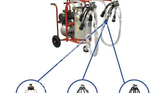 PLS 2/1 with 2 Milking Heads, 1 Bucket