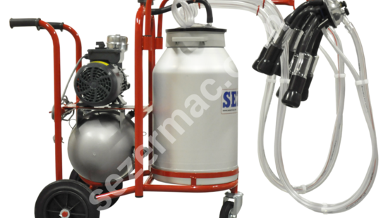 PLS 2/1 with 2 Milking Heads, 1 Bucket