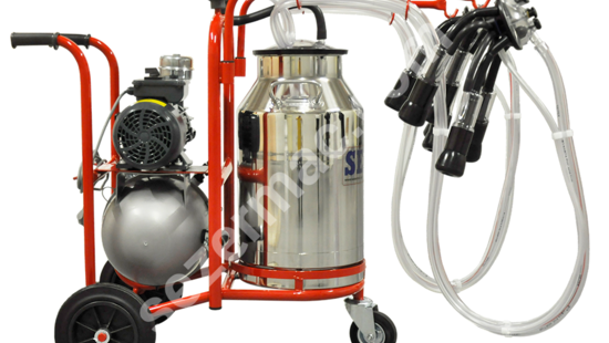 PLS 2/1 with 2 Milking Heads, 1 Bucket