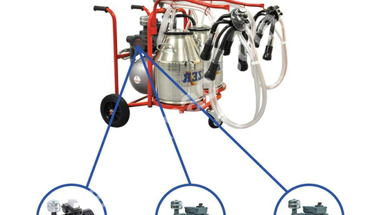 PLS-2 2 Sağım Başlıklı, 2 Güğümlü